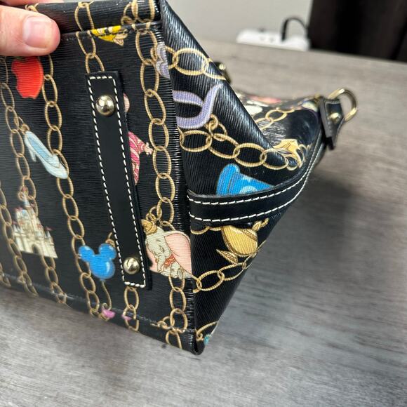 Disney Dooney & Bourke Charms Satchel and Wristlet Black - Picture 8 of 11